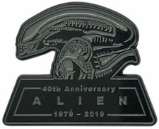Listing image for OFFICIAL ALIEN 40TH ANNIVERSARY LIMITED EDITION PIN BADGE BRAND NEW!
