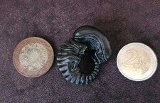 Listing image for Alien Xenomorph lapel pin 3d printed resin hatchling painted Aliens
