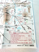 Listing image for AVIATION CHART MEXICO CITY H/L AREA 2017 Edition North America Airspace JEPPESEN